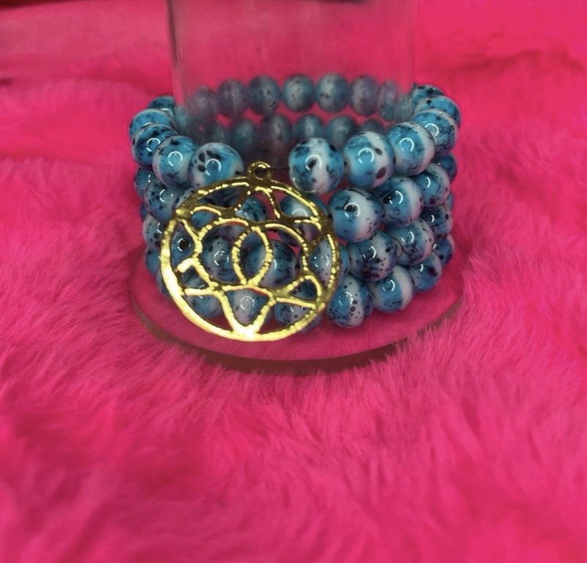 beaded bracelet