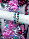 multicolor beaded bracelet